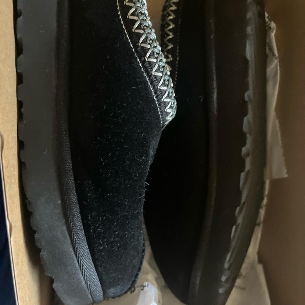 Kids  Black Suede Shoes